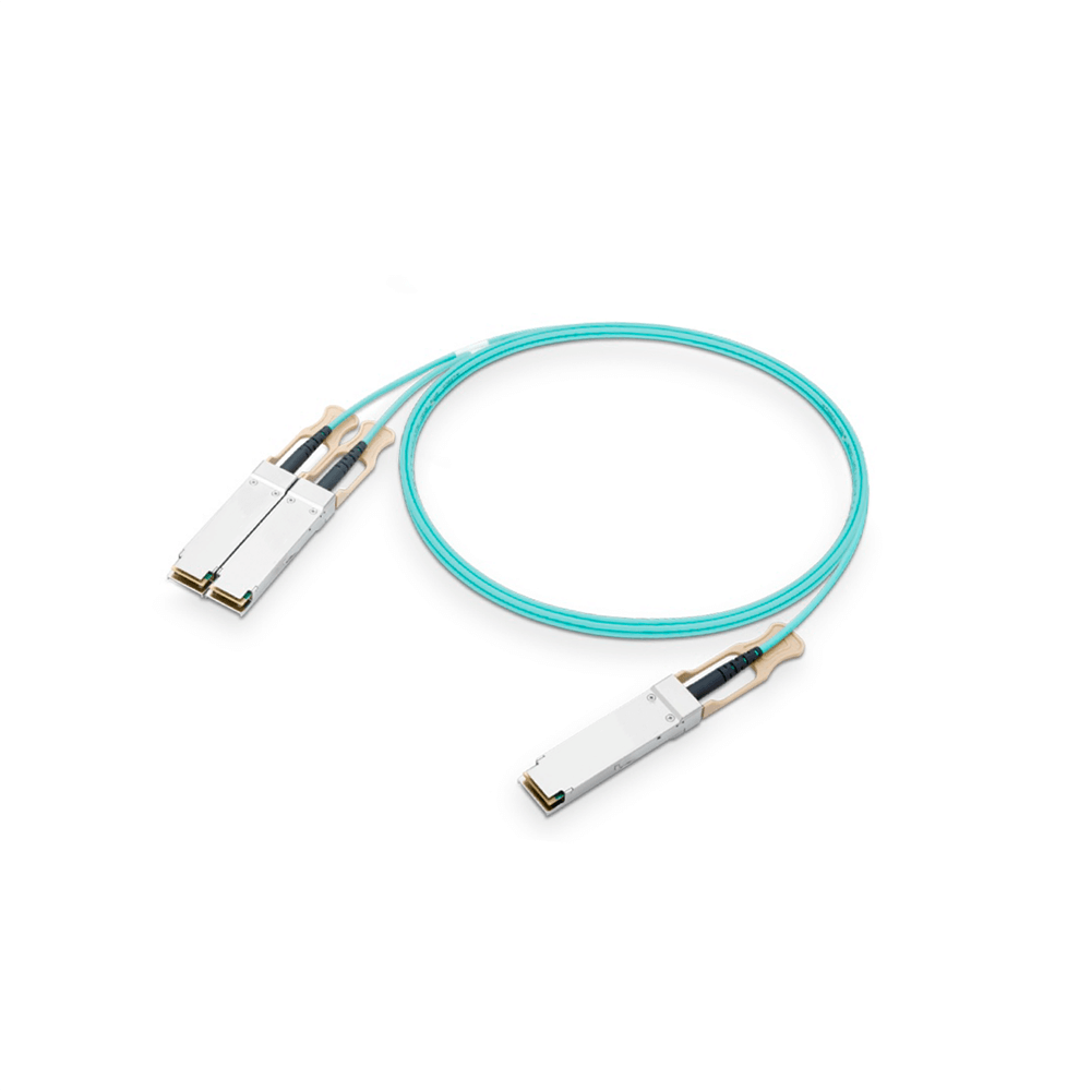 200G QSFP56 to 2x 100G QSFP56 AOC